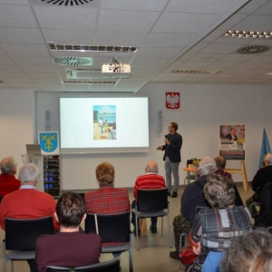 Spotkanie autorskie z Cezarym Borowym w Miejskiej Bibliotece Publicznej w Mogilnie